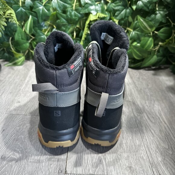 Men`s Salomon Yalta TS CSWP Boots 409245 Phantom/Beluga/Castor Gray Sz 13 main image 7